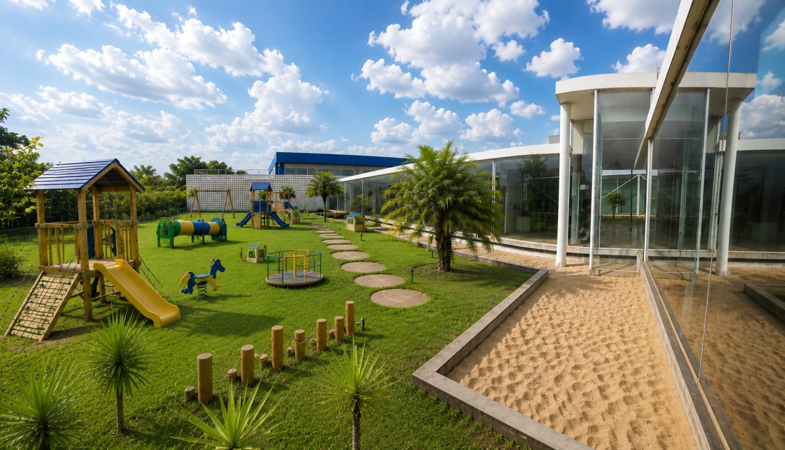 Área externa infantil
